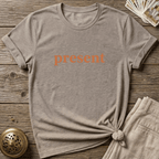 Not Perfect — Present T-shirt - Sand