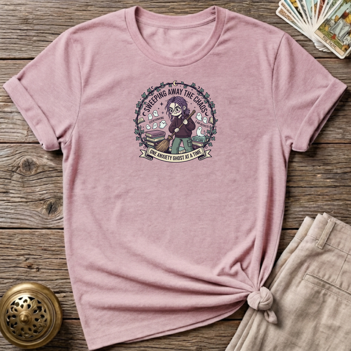 Sweeping Away The Chaos Light Pink