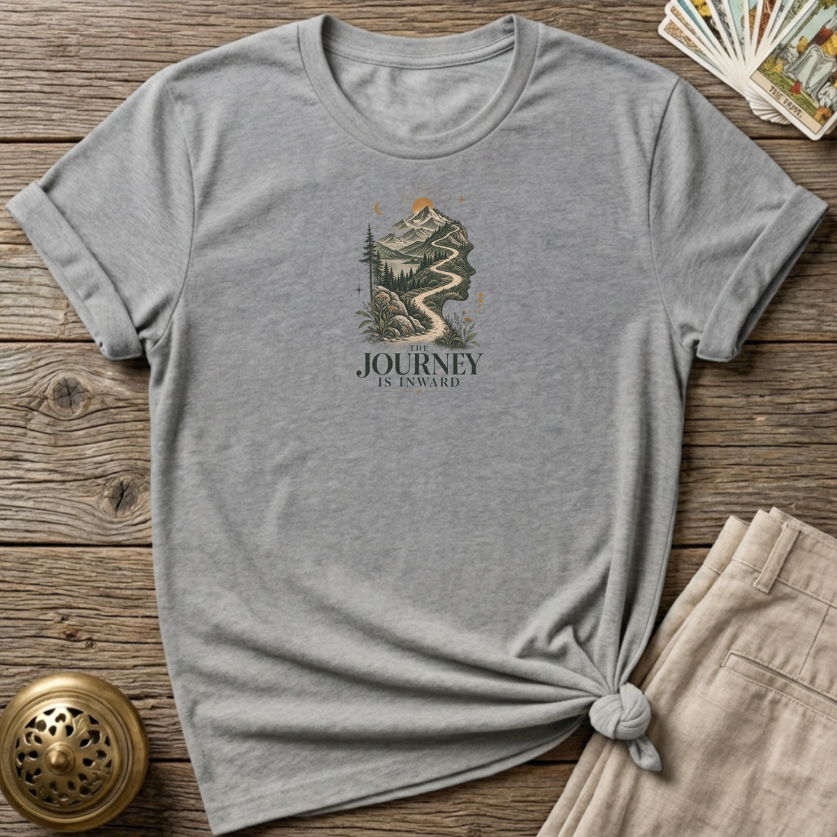 The journey is inward - Sport Grey