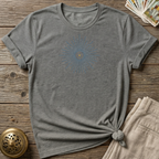 Centered Radiating Calm T-shirt - Charcoal