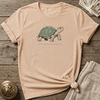 Turtle Pace, Steady Grace T-shirt - Natural