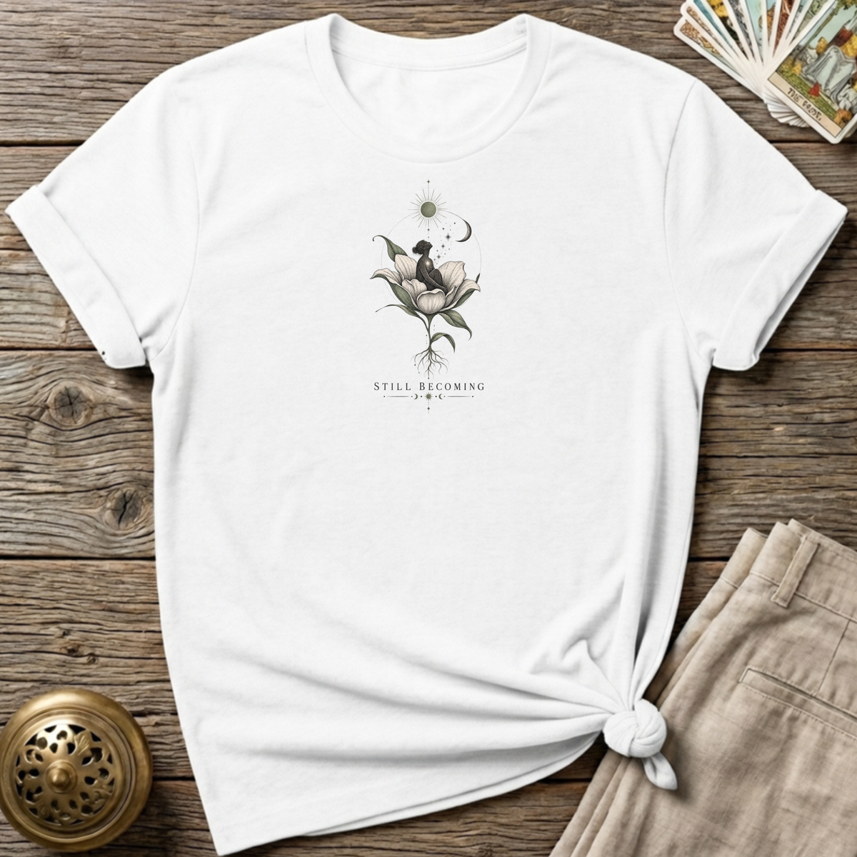 Still becoming - White