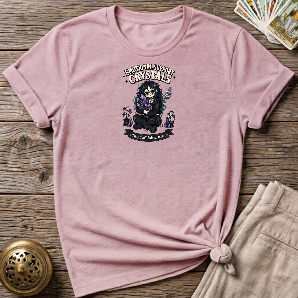 Support Crystals Light Pink