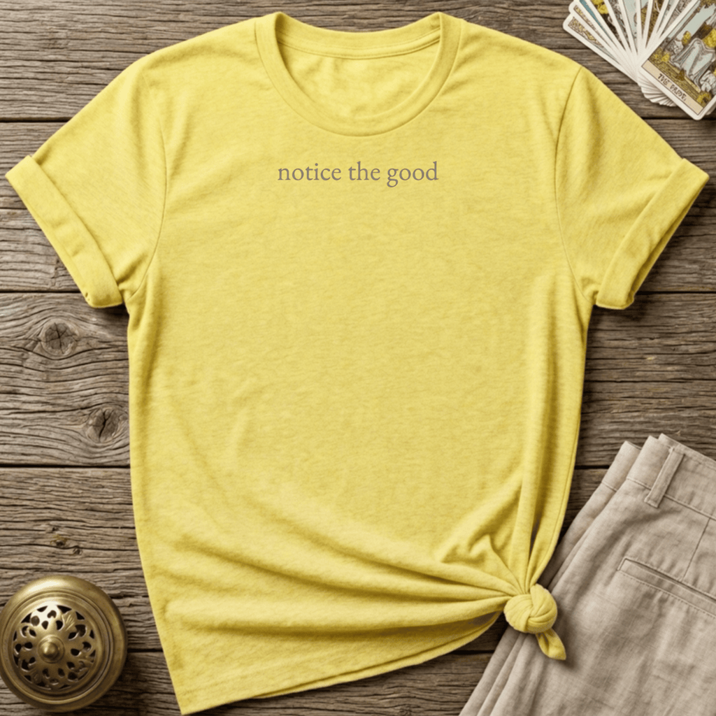 One Who Notices Good T-shirt - Cornsilk