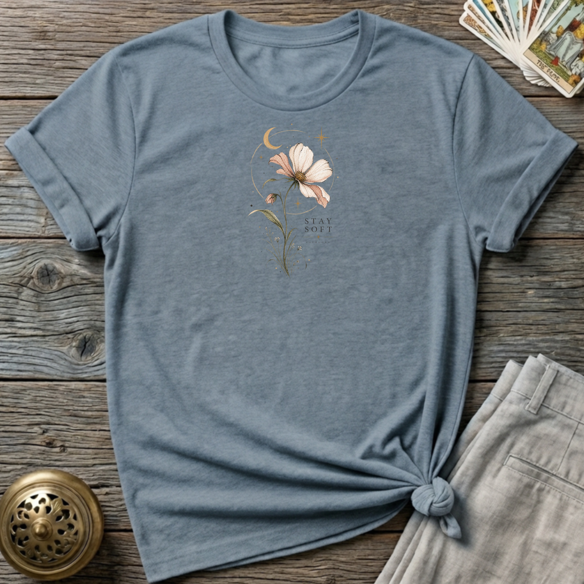 Stay soft Stone Blue