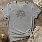 A Tree Takes Its Time T-shirt - Sport Grey