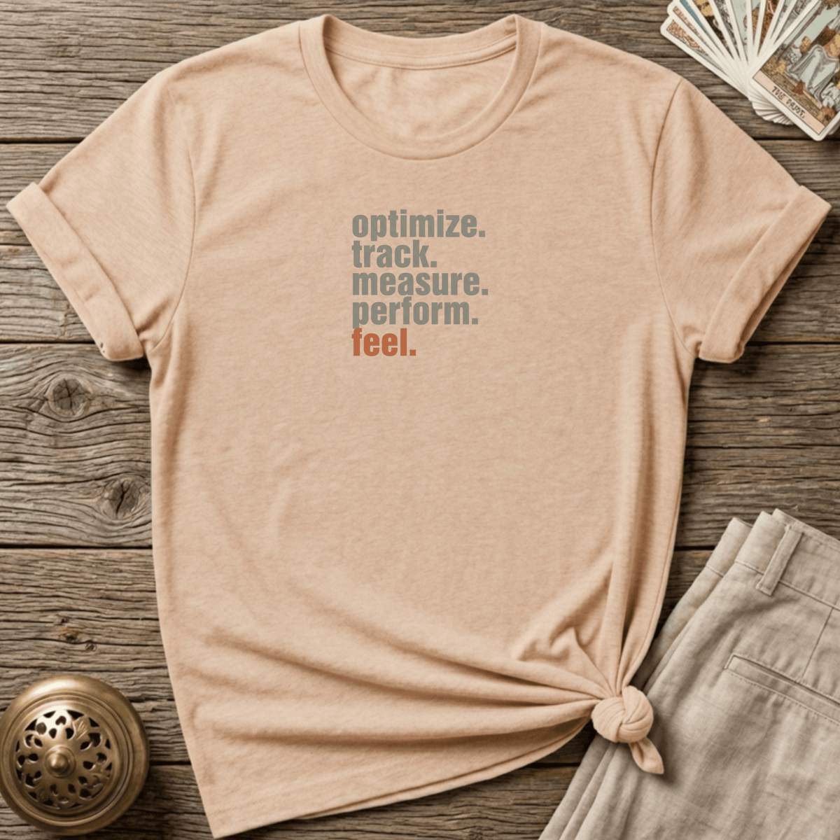 From Optimize to Feel Natural