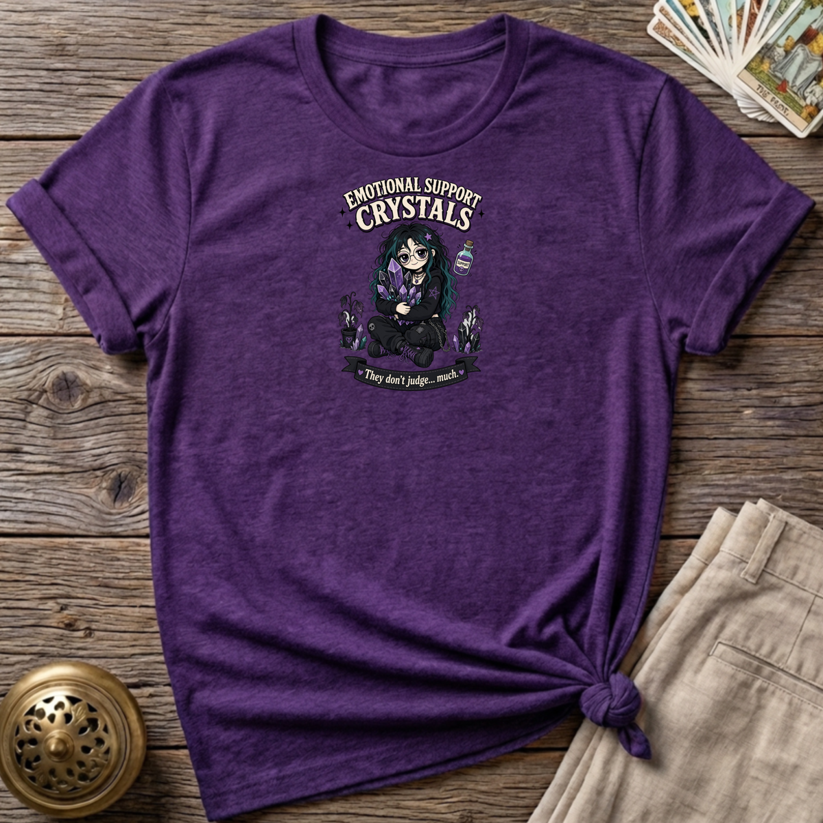 Support Crystals Purple