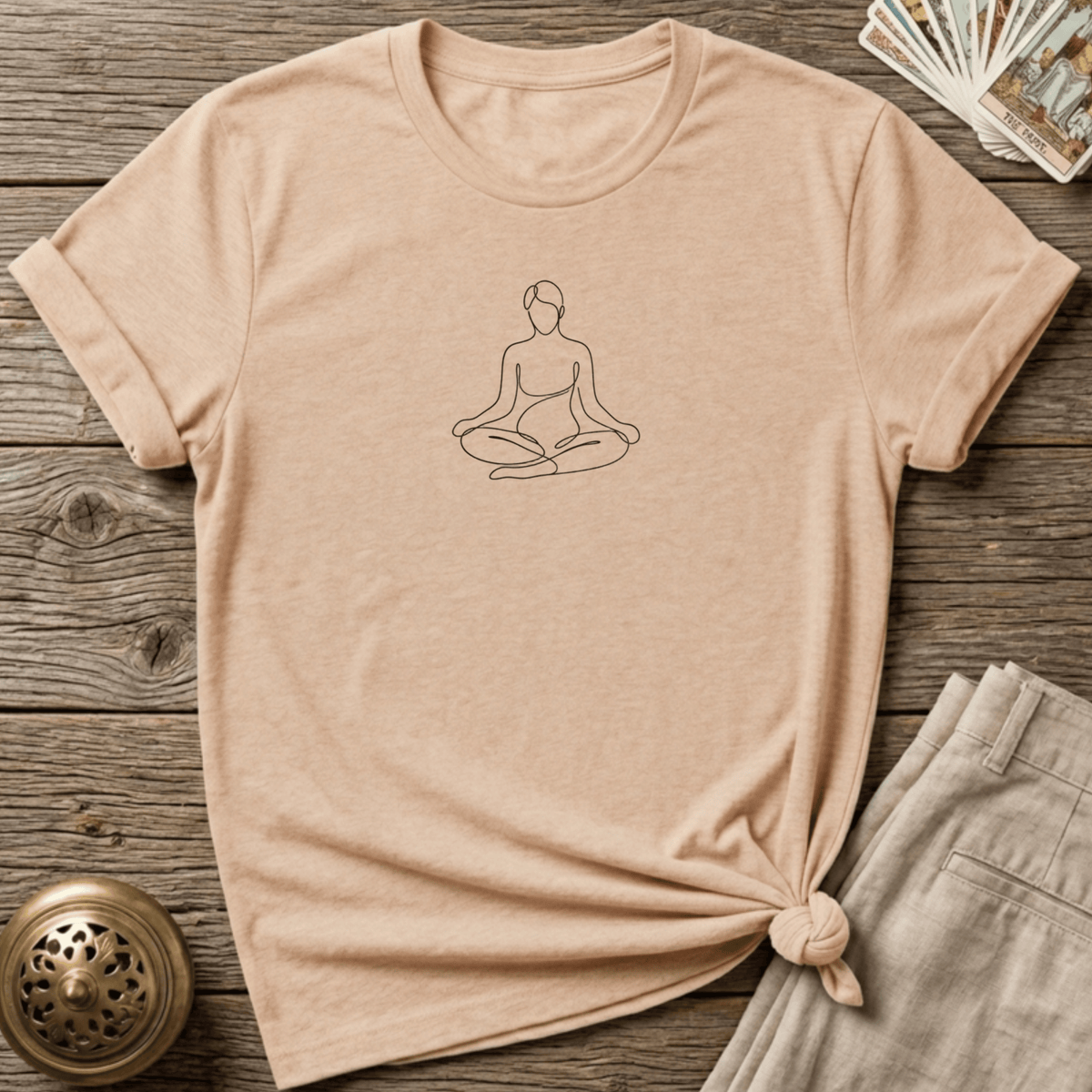 The Calm Beneath T-shirt - Natural