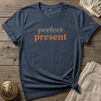 Not Perfect — Present T-shirt - Navy