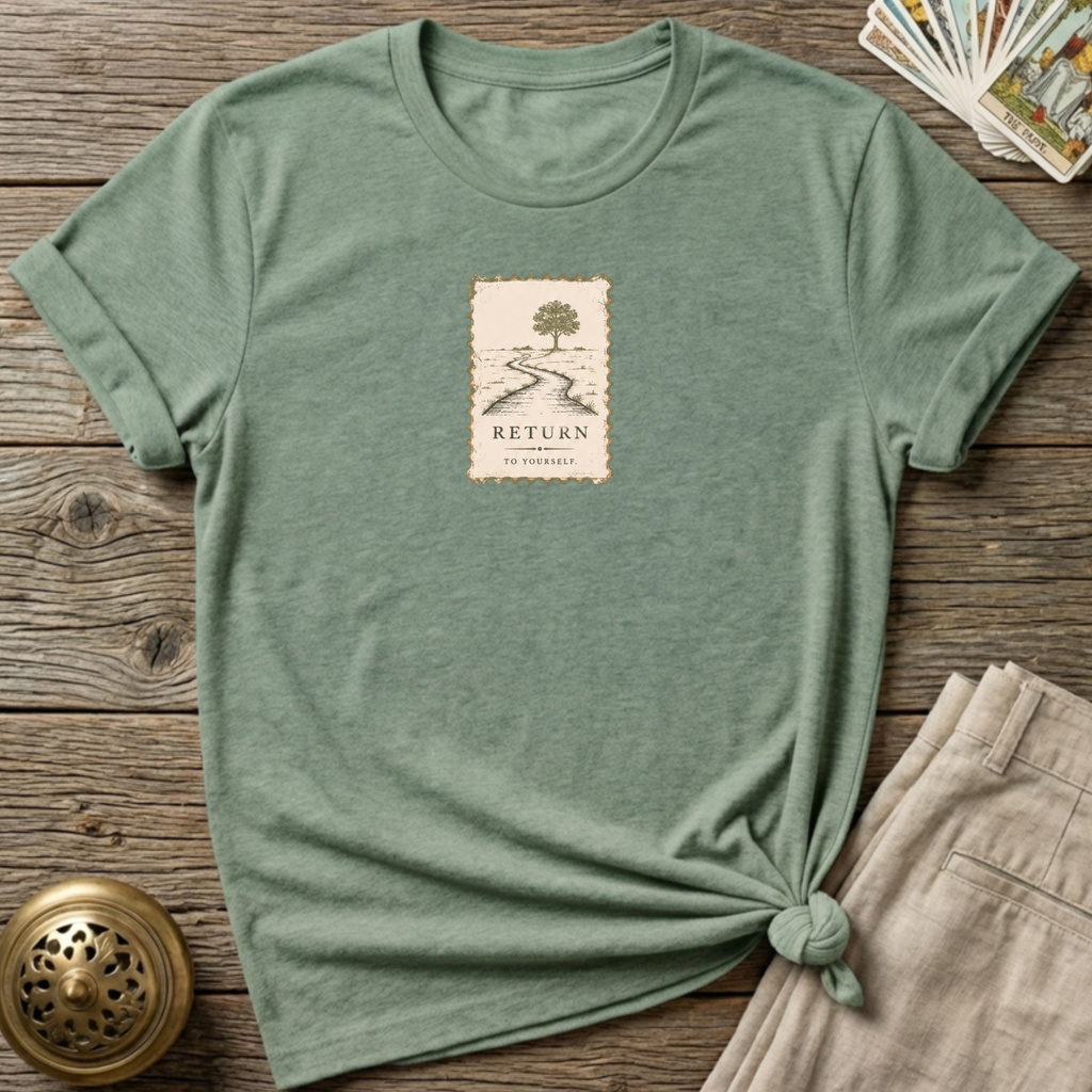 vintage stamp - Sage