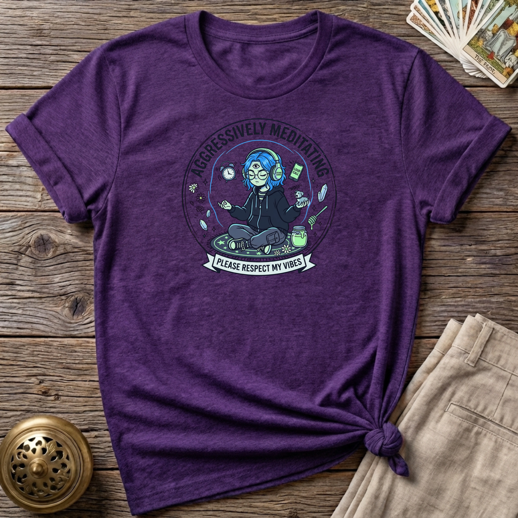 Aggressively Meditating T-Shirt