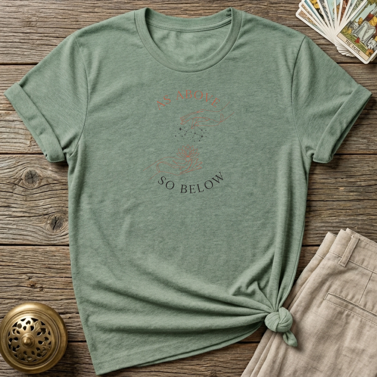 as above so below hands T-Shirt