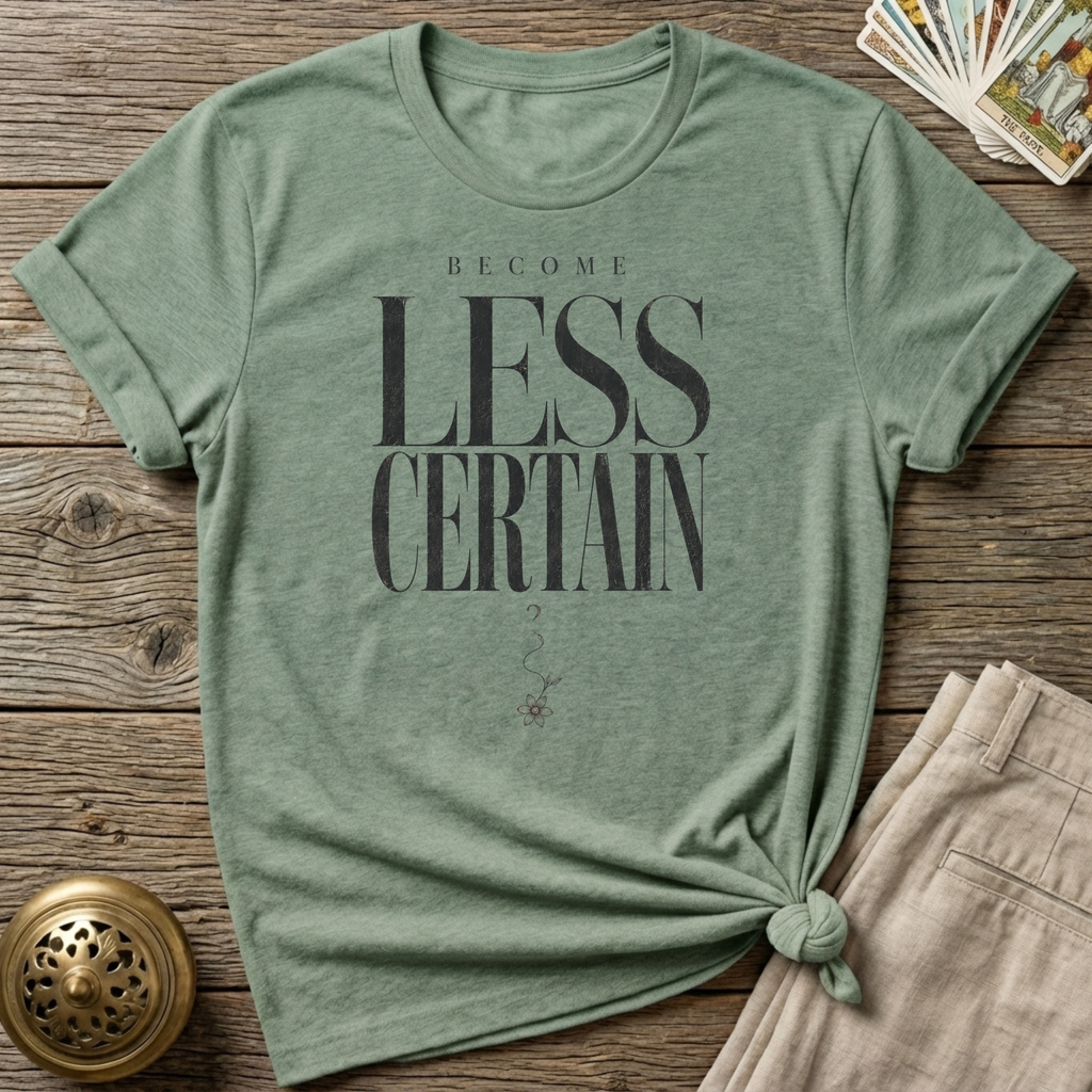 Become less certain T-Shirt