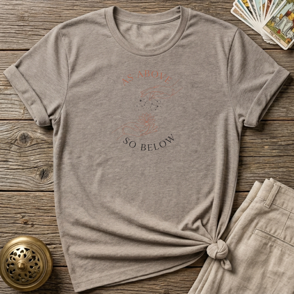 as above so below hands T-Shirt