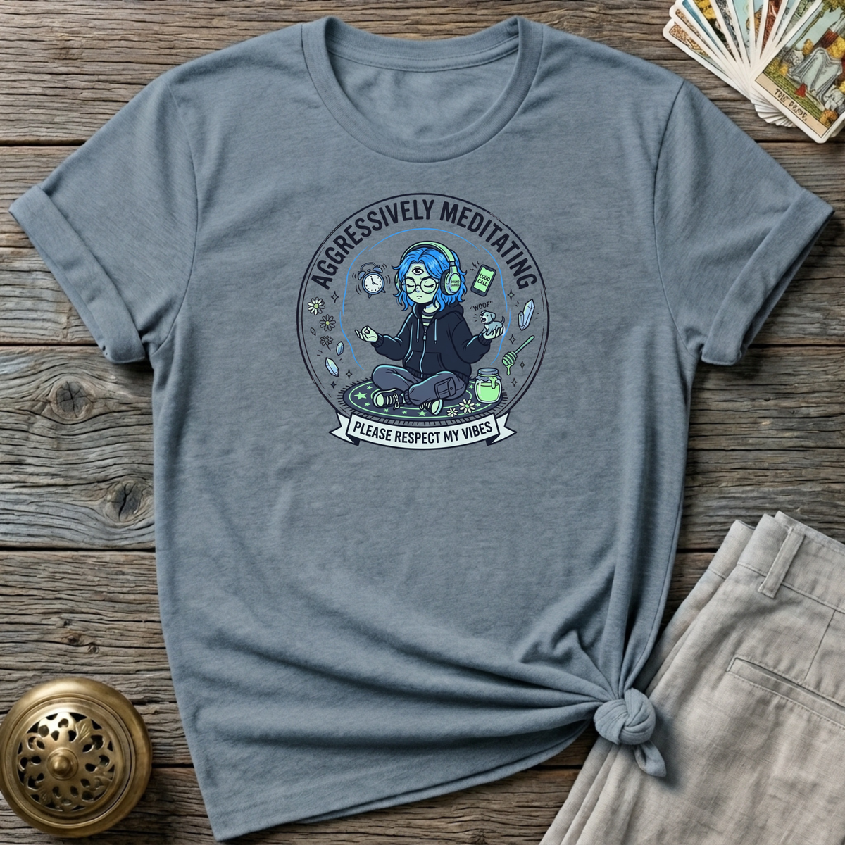 Aggressively Meditating T-Shirt