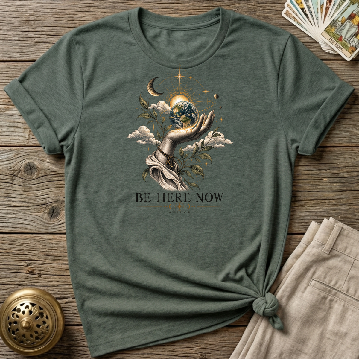 Be here now t-shirt