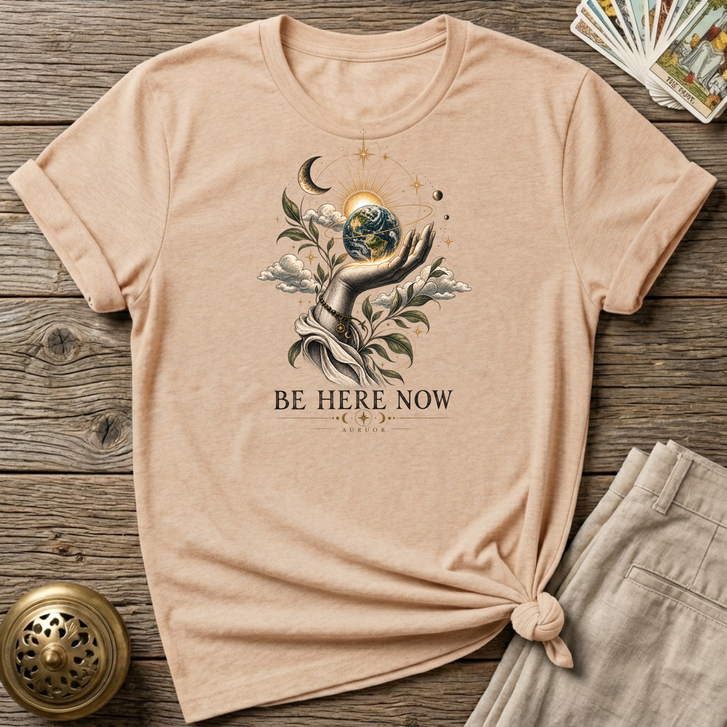 Be here now t-shirt