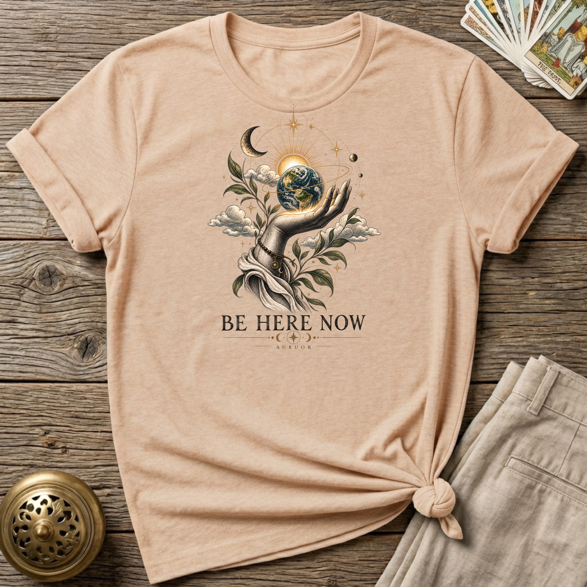Be here now t-shirt