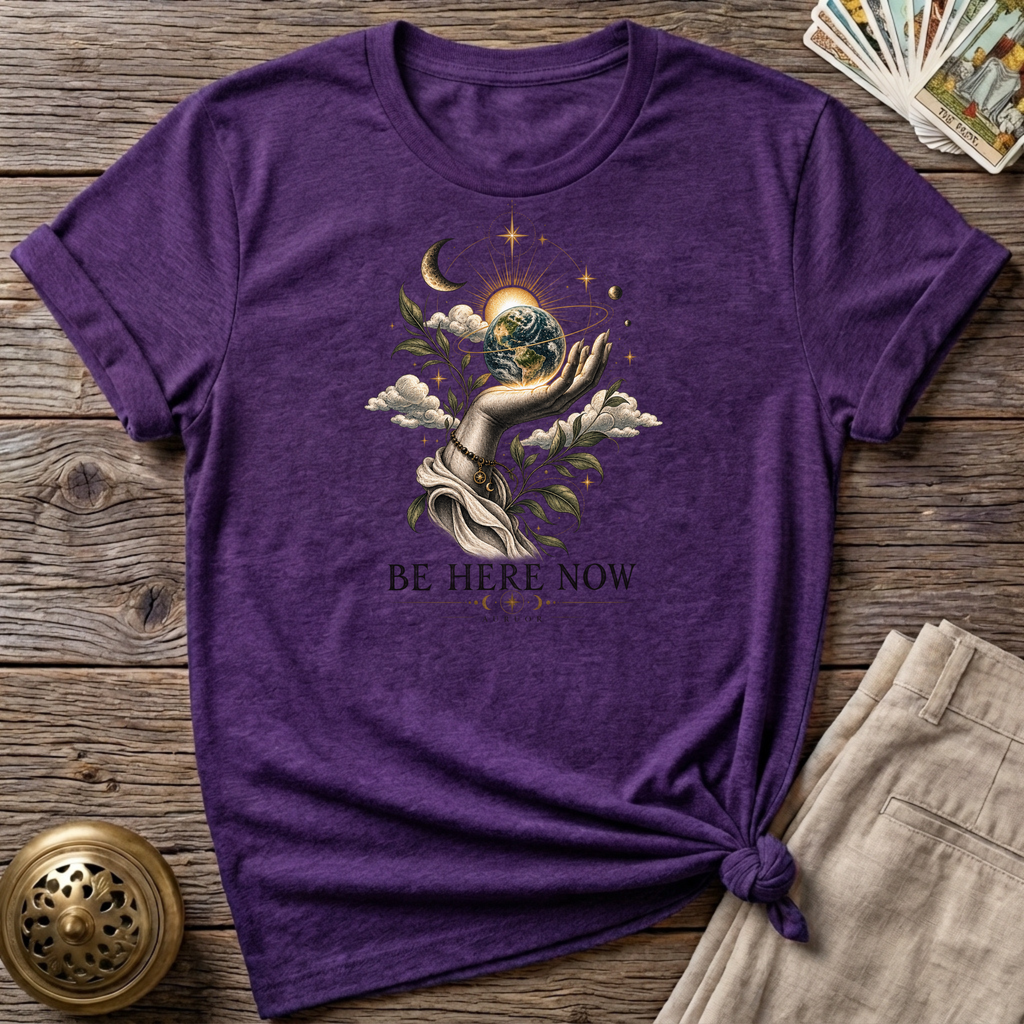 Be here now t-shirt