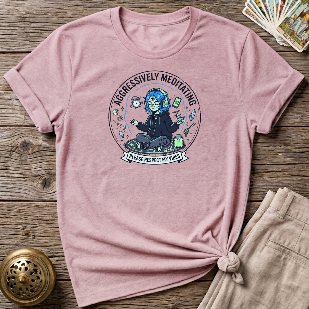 Aggressively Meditating T-Shirt