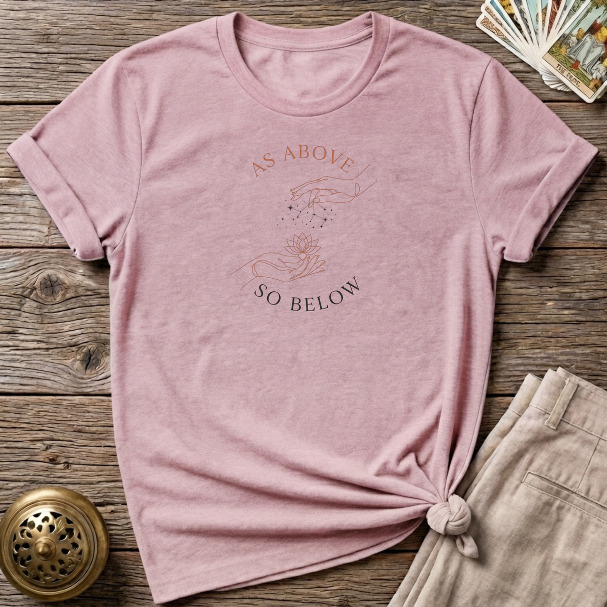 as above so below hands T-Shirt