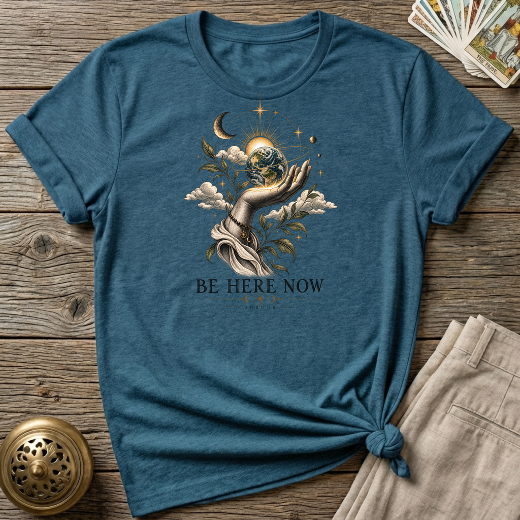 Be here now t-shirt