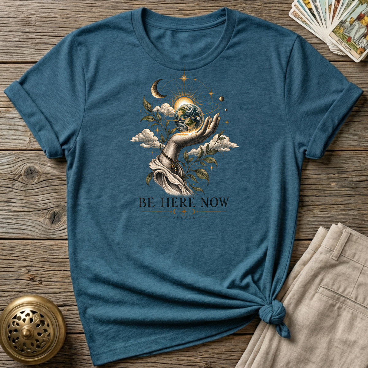 Be here now t-shirt